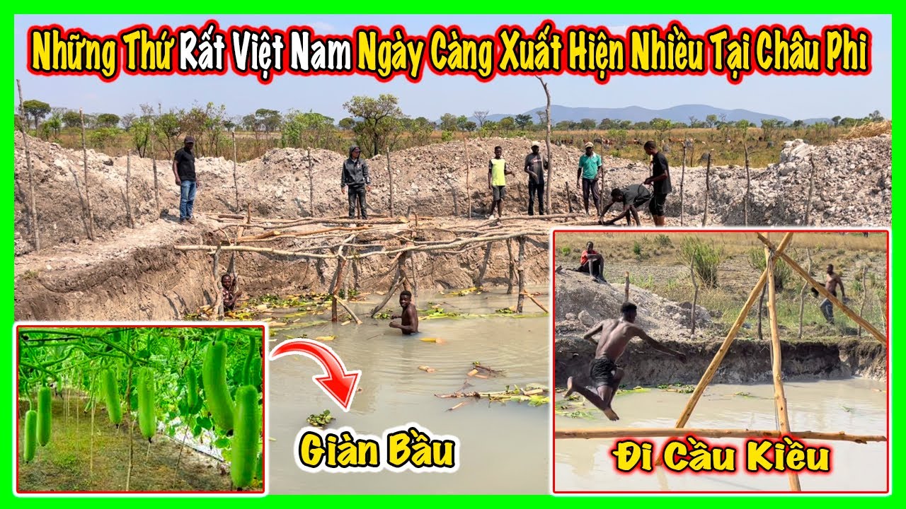 Linh Philip || Những Nét Việt Nam Ngày Càng Xuất Hiện Rõ Rệt Tại Châu Phi - YouTube