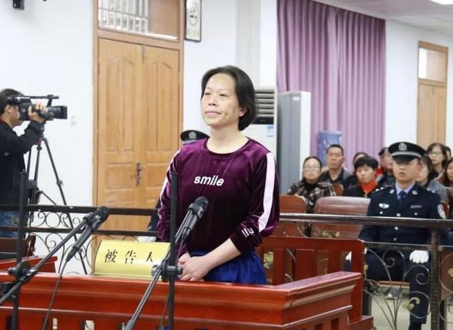  Trương Ngọc Mai trong ngày xét xử.