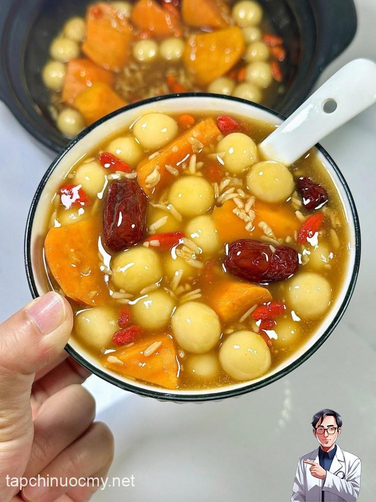 5 công thức chè dưỡng nhan cho mùa thu đông, không chỉ giúp da căng tràn sức sống mà tóc cũng suôn mượt, không rụng - Ảnh 4.