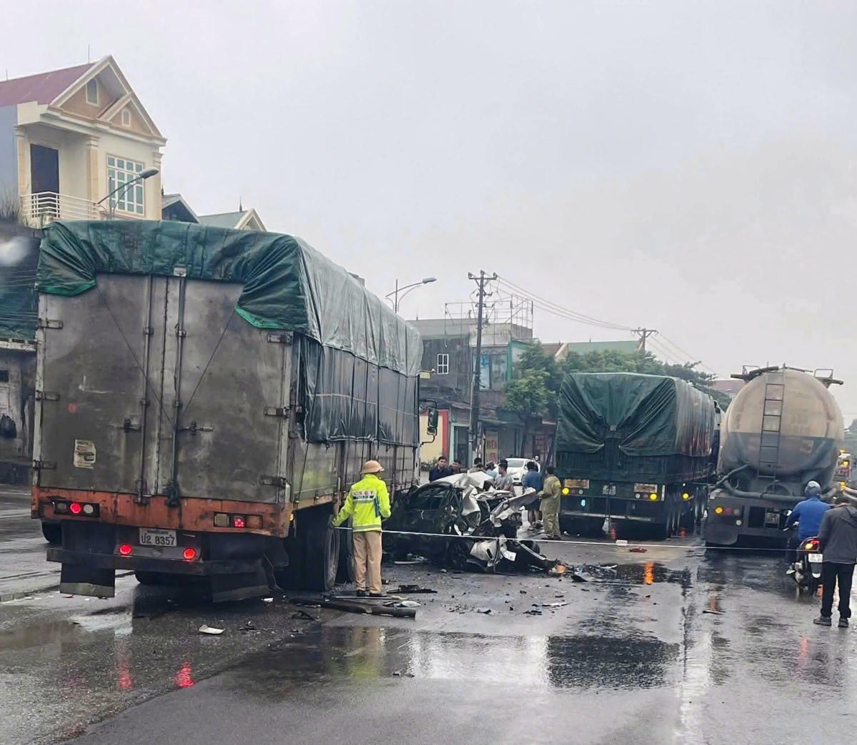 Hiện trường vụ tai nạn